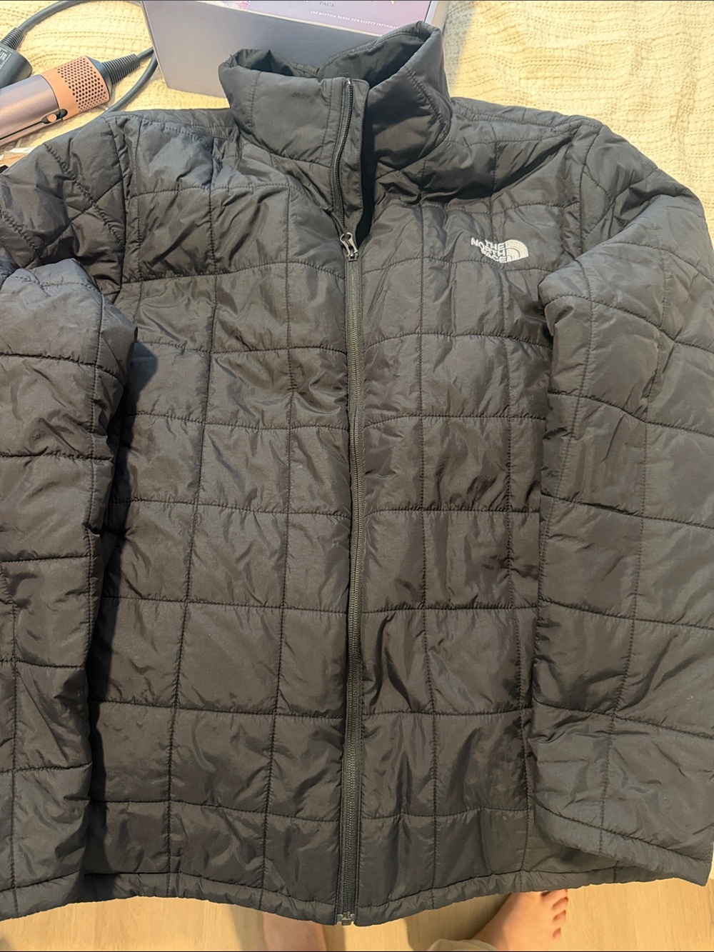 The North Face Black Quilted Kids Puffer Jacket